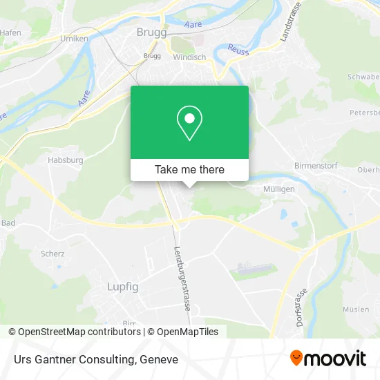 Urs Gantner Consulting map