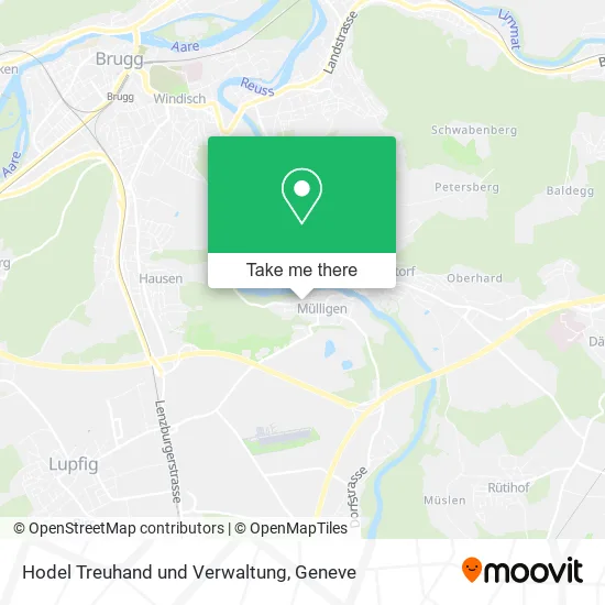 Hodel Treuhand und Verwaltung map