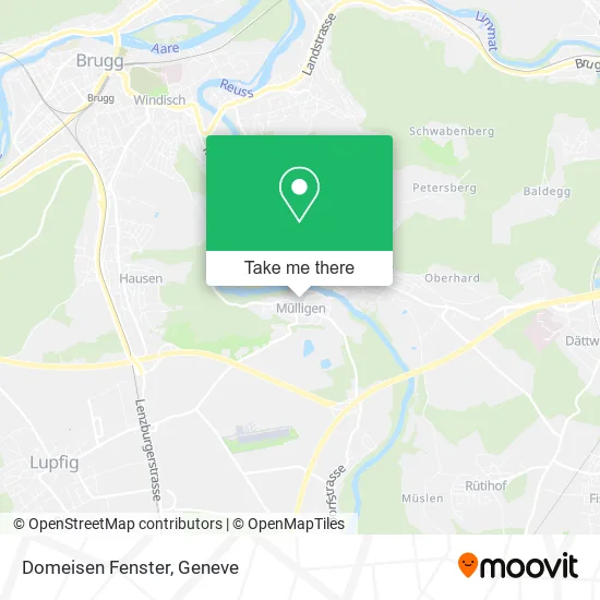 Domeisen Fenster map