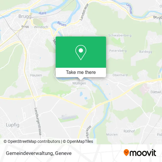 Gemeindeverwaltung map