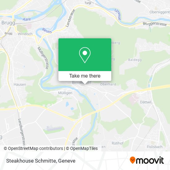 Steakhouse Schmitte map