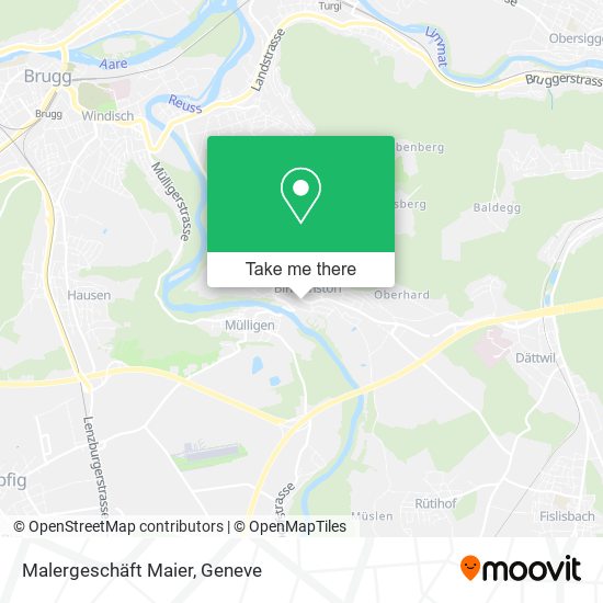 Malergeschäft Maier map
