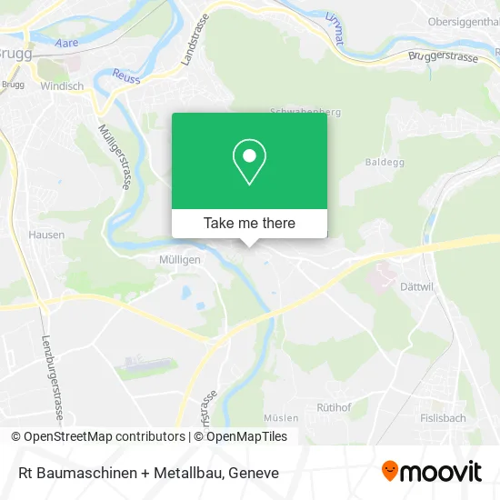 Rt Baumaschinen + Metallbau map