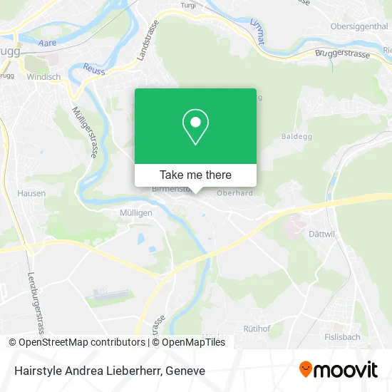 Hairstyle Andrea Lieberherr map