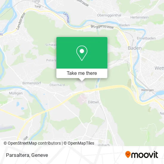 Parsaltera map