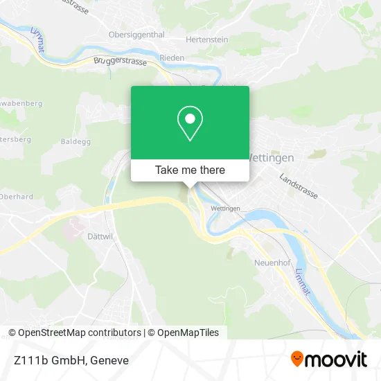 Z111b GmbH map