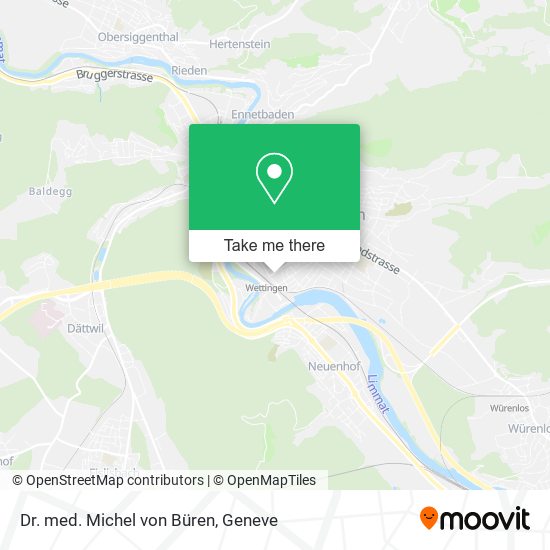 Dr. med. Michel von Büren map