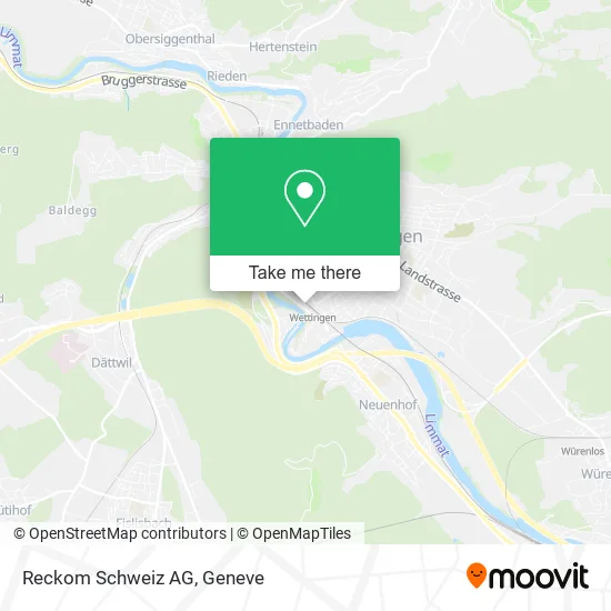 Reckom Schweiz AG map