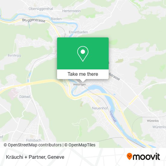 Kräuchi + Partner map