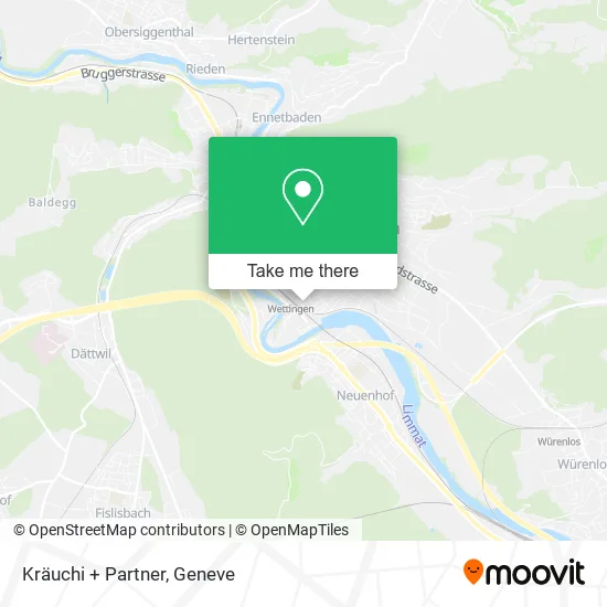 Kräuchi + Partner map
