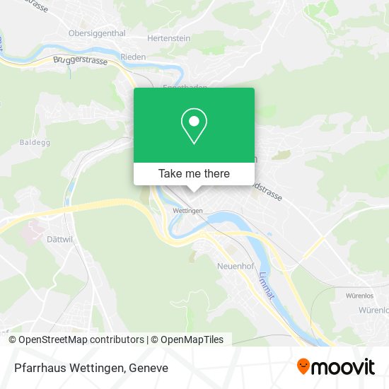 Pfarrhaus Wettingen map