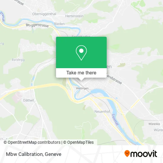 Mbw Calibration map