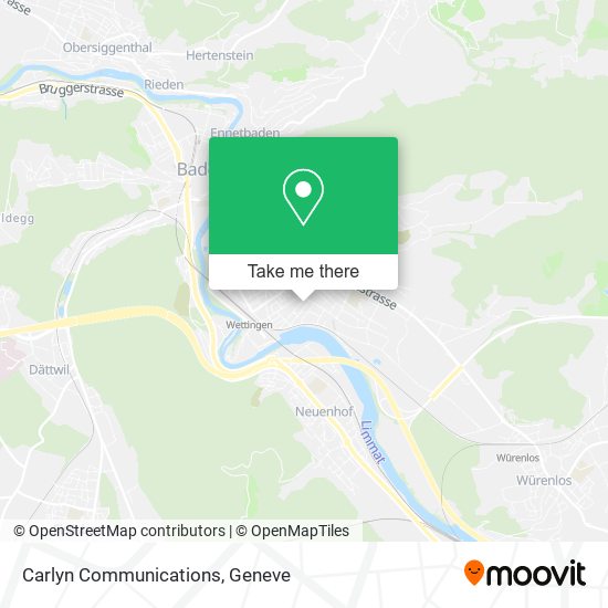 Carlyn Communications map