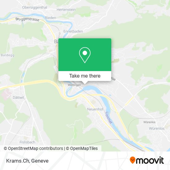 Krams.Ch map