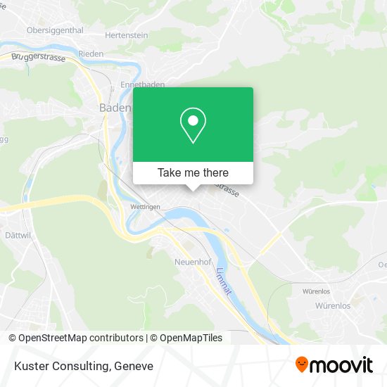 Kuster Consulting map