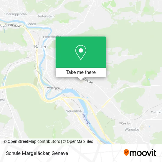 Schule Margeläcker map