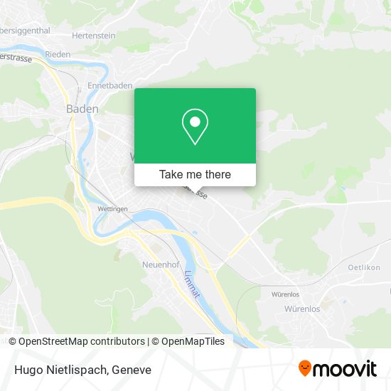 Hugo Nietlispach map