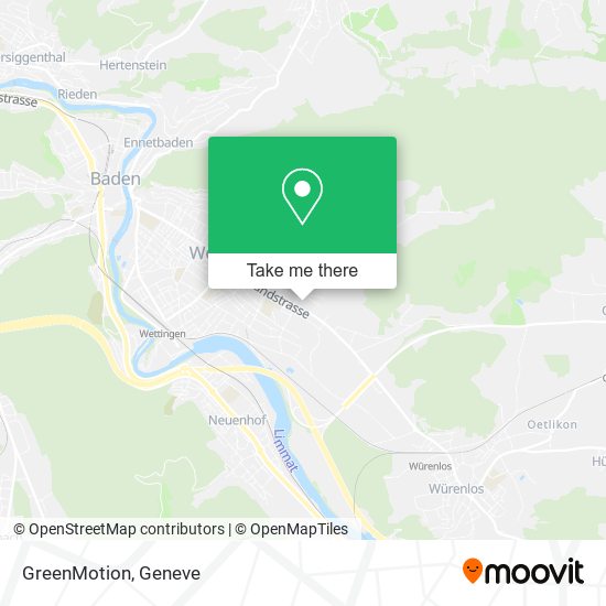 GreenMotion map