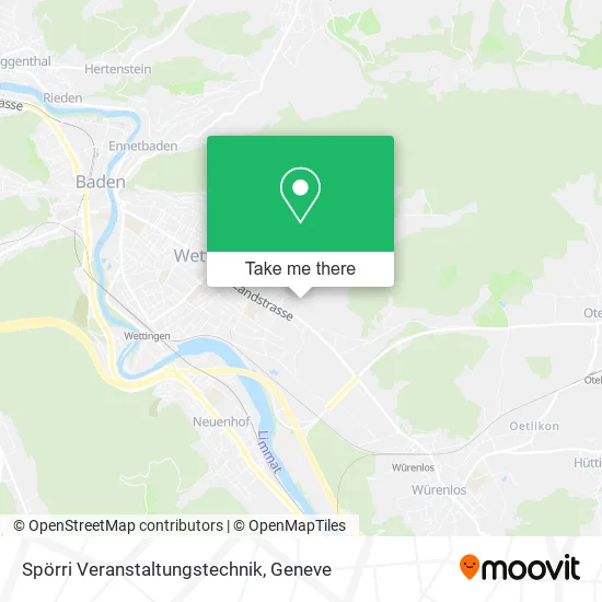 Spörri Veranstaltungstechnik map