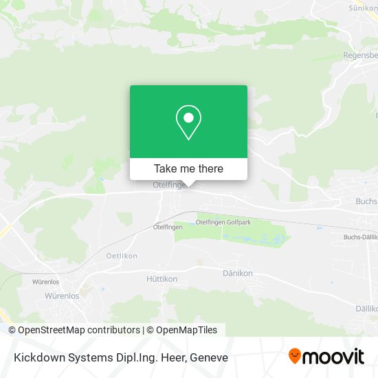 Kickdown Systems Dipl.Ing. Heer map