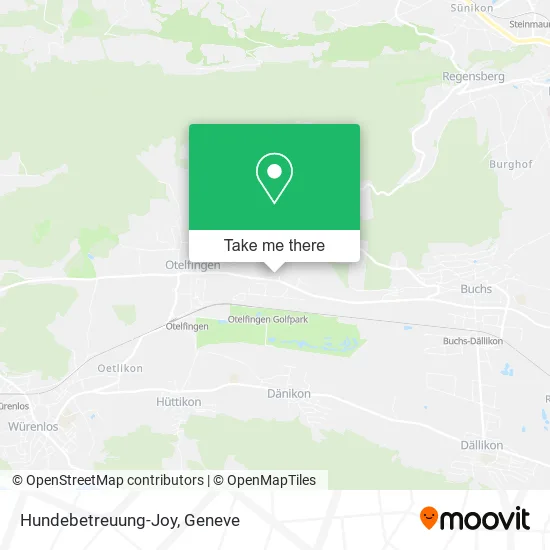 Hundebetreuung-Joy map