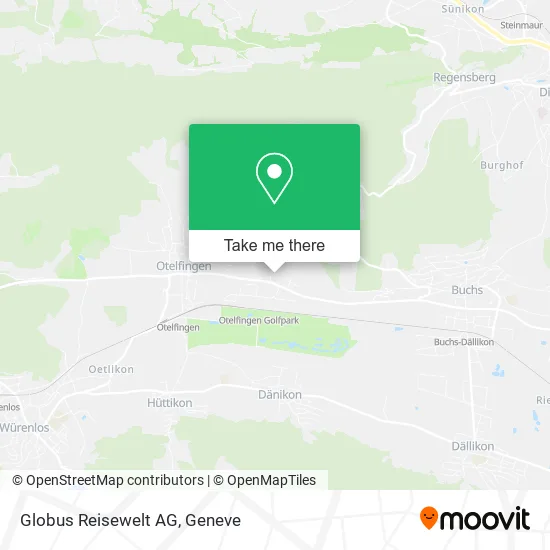 Globus Reisewelt AG map