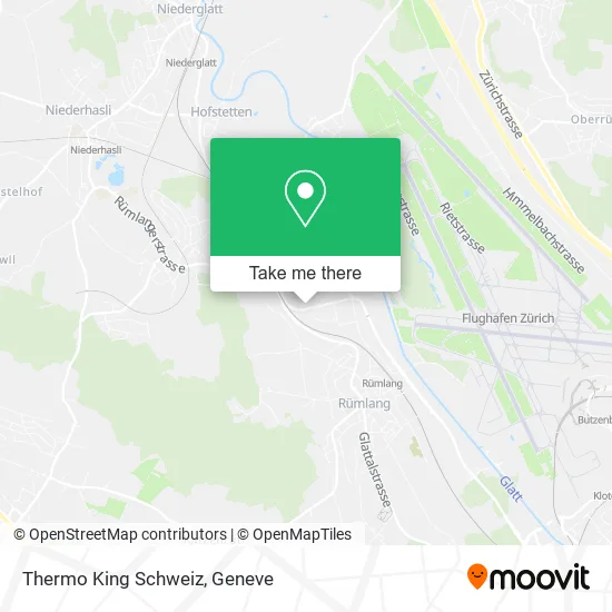 Thermo King Schweiz map