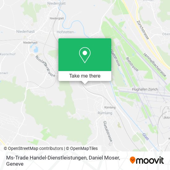 Ms-Trade Handel-Dienstleistungen, Daniel Moser map