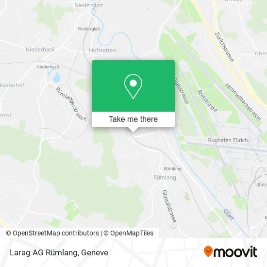 Larag AG Rümlang map