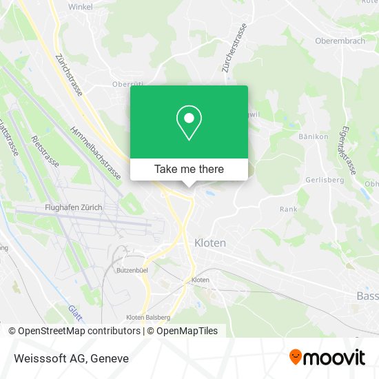 Weisssoft AG map