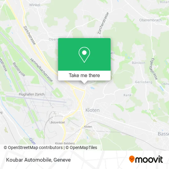 Koubar Automobile map