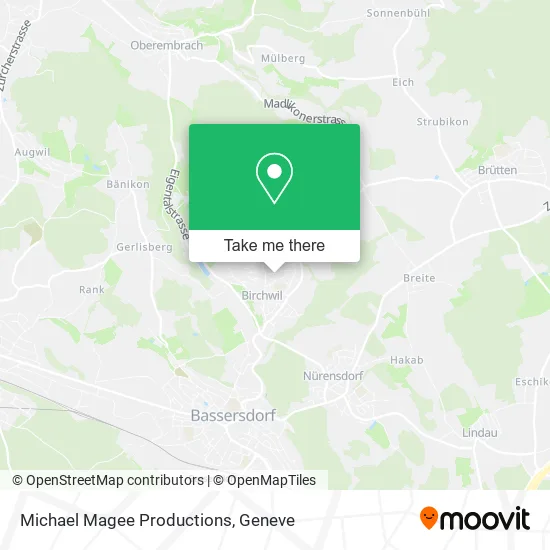 Michael Magee Productions map