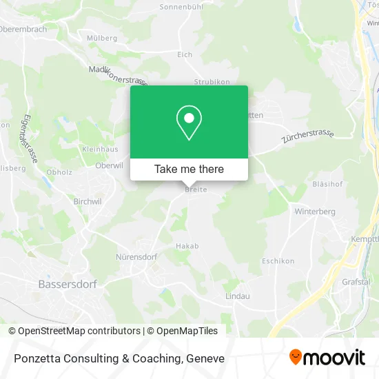 Ponzetta Consulting & Coaching map