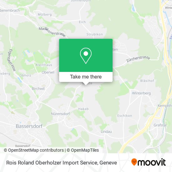 Rois Roland Oberholzer Import Service map