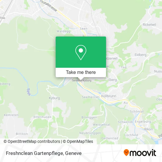 Freshnclean Gartenpflege map