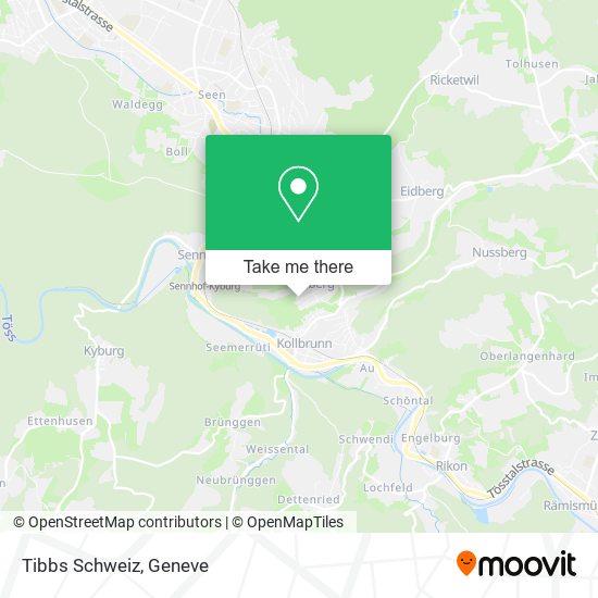 Tibbs Schweiz map