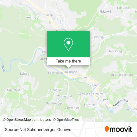 Source-Net Schönenberger map