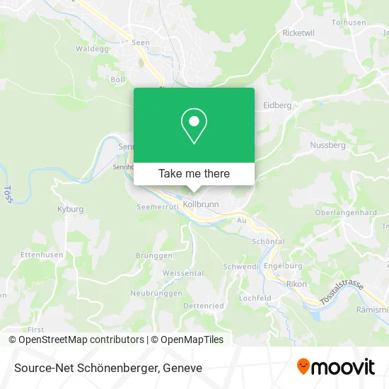 Source-Net Schönenberger map