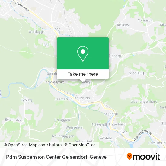 Pdm Suspension Center Geisendorf map