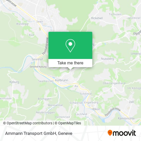 Ammann Transport GmbH map