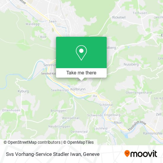 Svs Vorhang-Service Stadler Iwan map