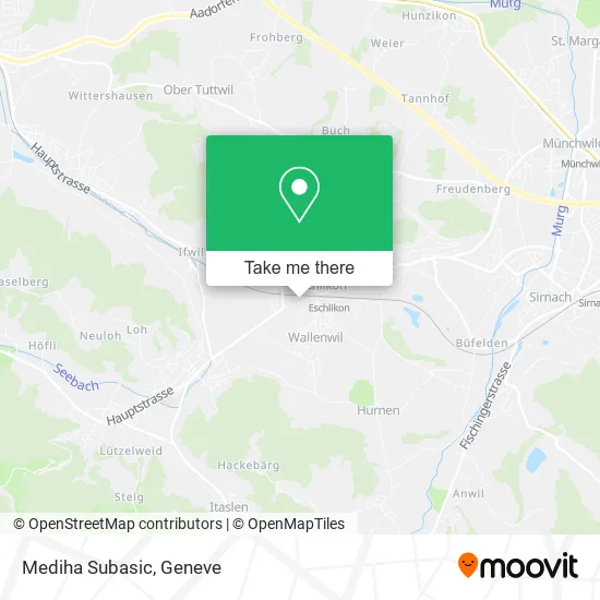 Mediha Subasic map