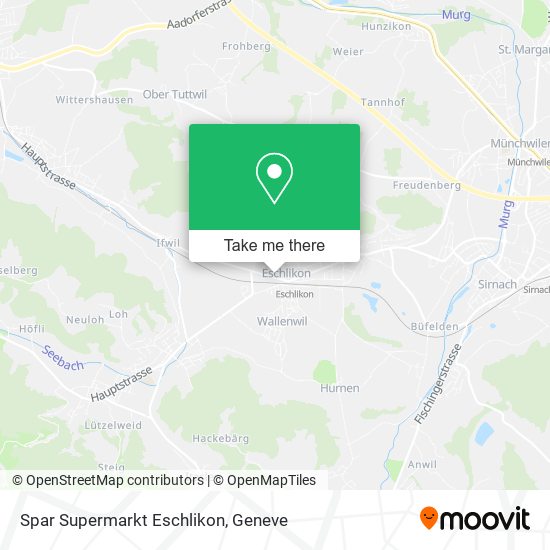 Spar Supermarkt Eschlikon map