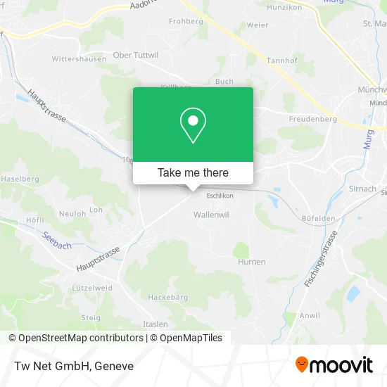 Tw Net GmbH map