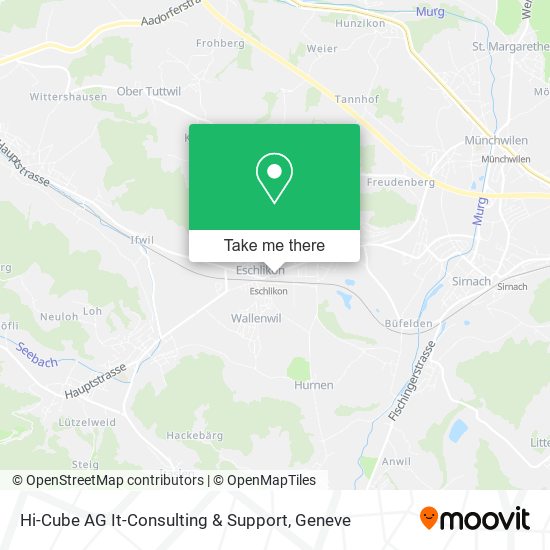 Hi-Cube AG It-Consulting & Support map