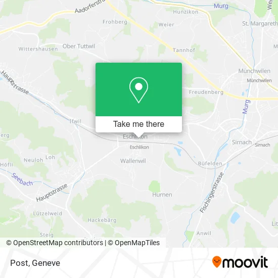 Post map
