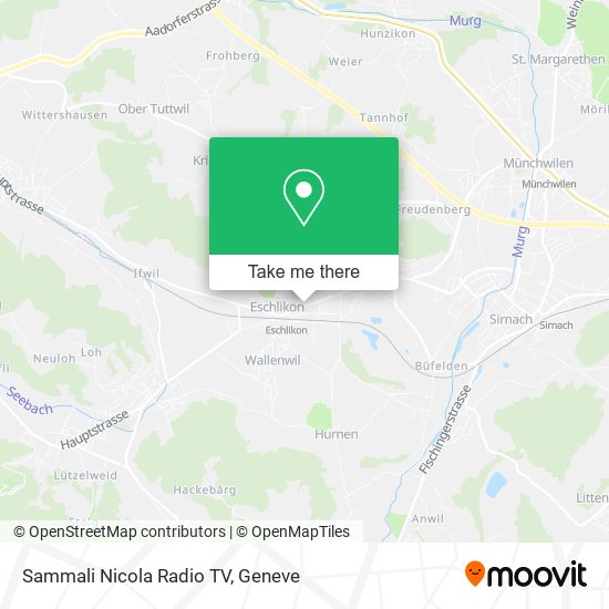 Sammali Nicola Radio TV map