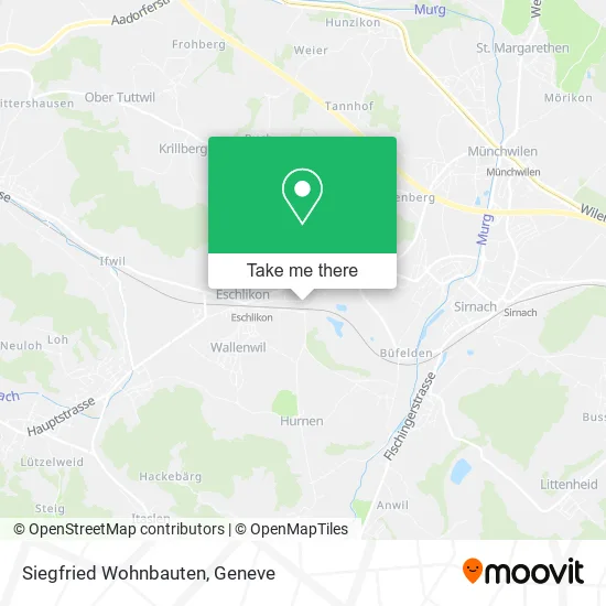 Siegfried Wohnbauten map