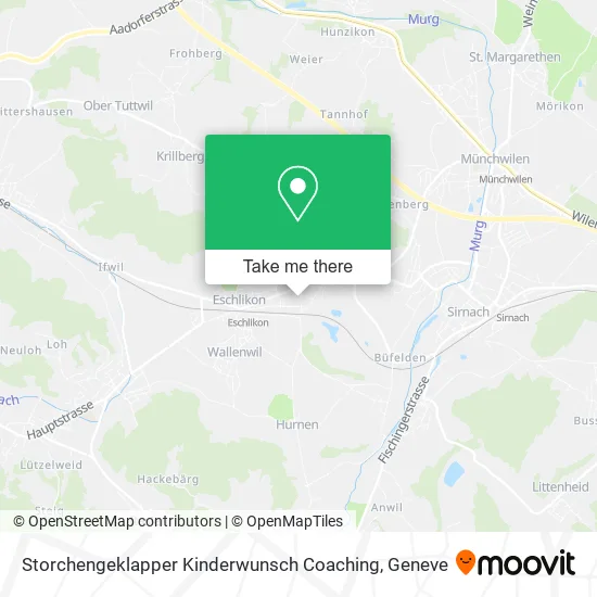 Storchengeklapper Kinderwunsch Coaching map