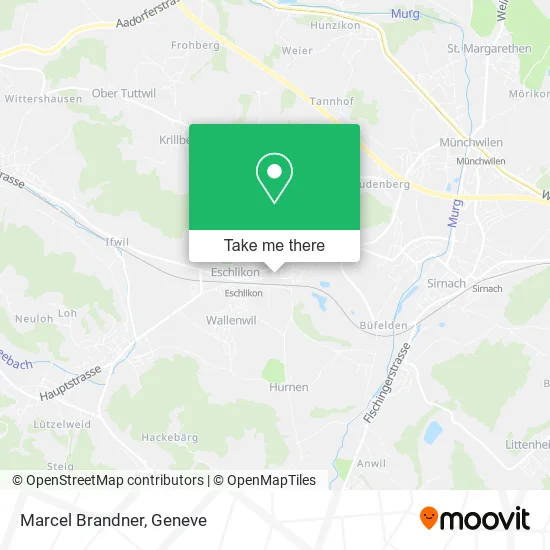 Marcel Brandner map